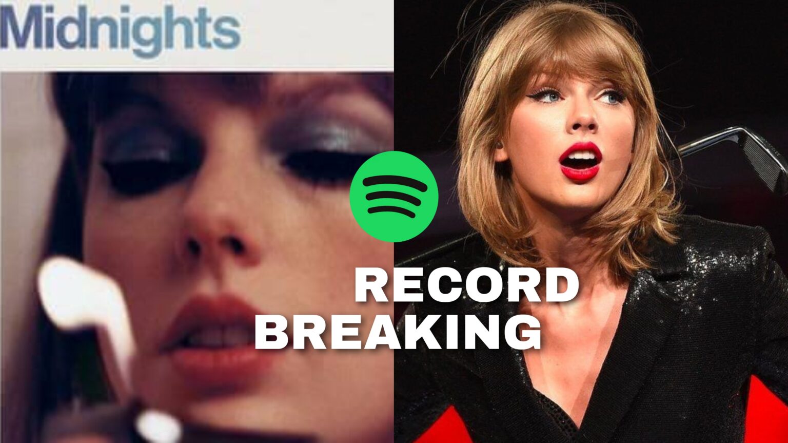 Taylor Swift S New Album Midnights Breaks Spotify Records For Most Streamed Album In A Day